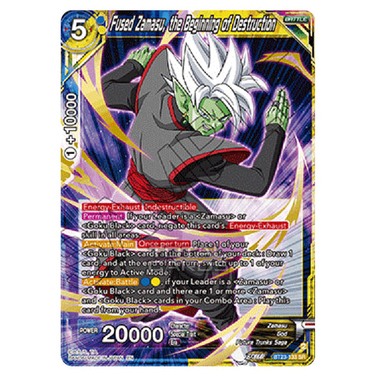 Dragon Ball Super - B23 - Perfect Combination - Fused Zamasu, the Beginning of Destruction - BT23-133