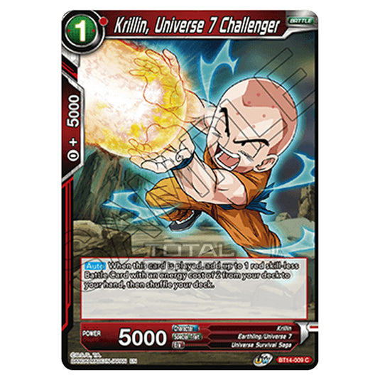 Dragon Ball Super - B14 - Cross Spirits - Krillin, Universe 7 Challenger - BT14-009