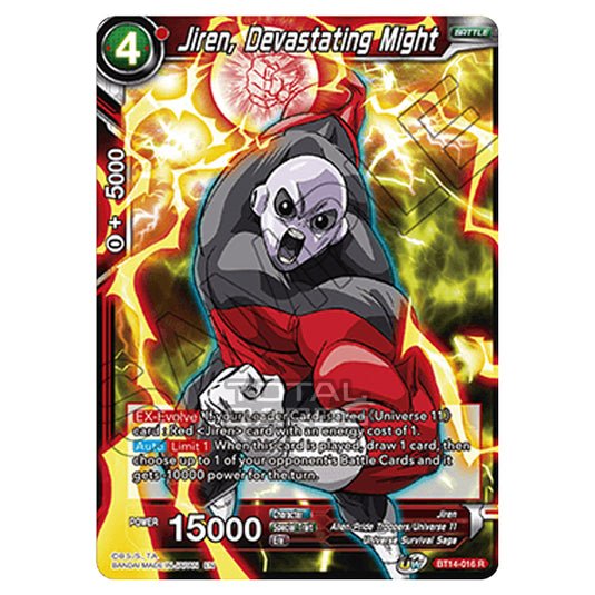 Dragon Ball Super - B14 - Cross Spirits - Jiren, Devastating Might - BT14-016