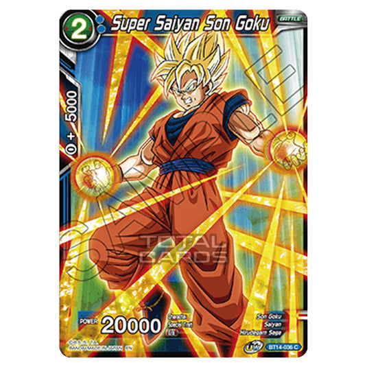 Dragon Ball Super - B14 - Cross Spirits - Super Saiyan Son Goku - BT14-036