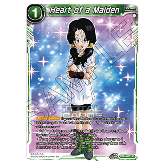 Dragon Ball Super - B14 - Cross Spirits - Heart of a Maiden - BT14-086