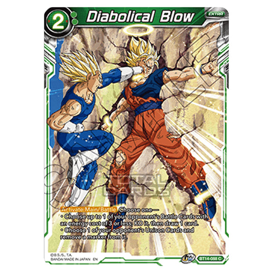 Dragon Ball Super - B14 - Cross Spirits - Diabolical Blow - BT14-088