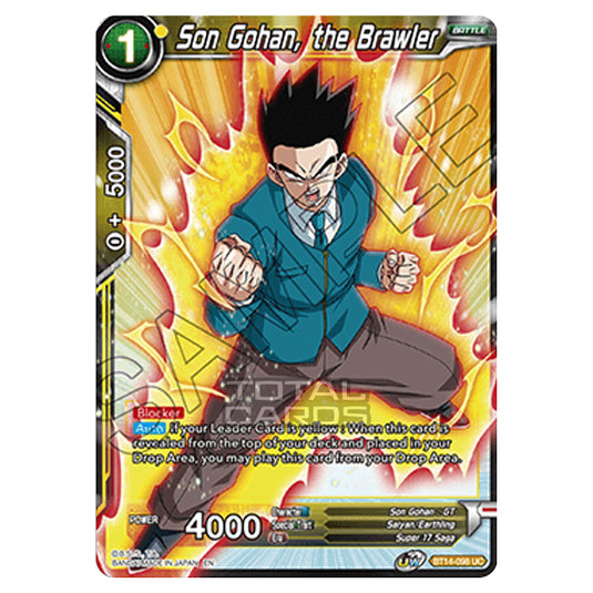 Dragon Ball Super - B14 - Cross Spirits - Son Gohan, the Brawler - BT14-098