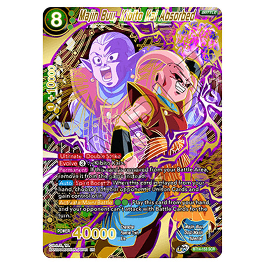 Dragon Ball Super - B14 - Cross Spirits - Majin Buu, Kibito Kai Absorbed - BT14-153