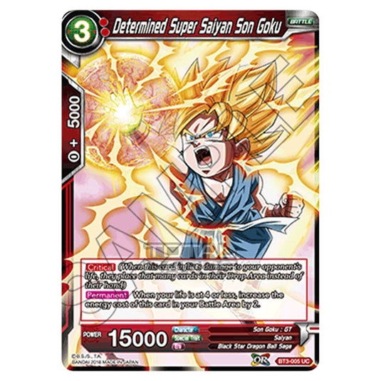 Dragon Ball Super - B03 - Cross Worlds - Determined Super Saiyan Son Goku - BT3-005