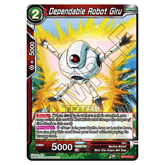 Dragon Ball Super - B03 - Cross Worlds - Dependable Robot Giru - BT3-012