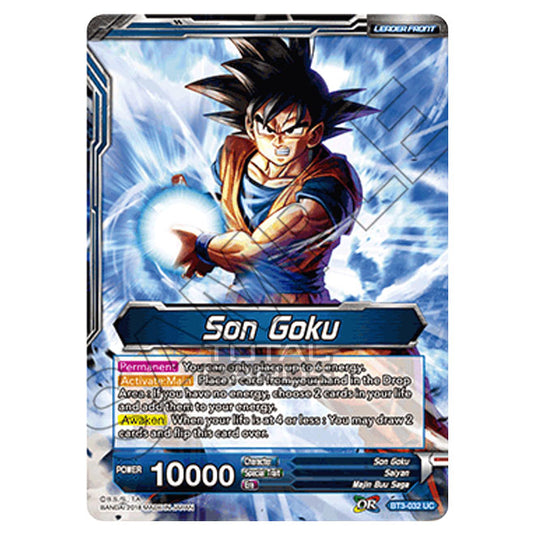 Dragon Ball Super - B03 - Cross Worlds - Son Goku - BT3-032