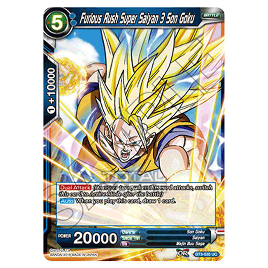 Dragon Ball Super - B03 - Cross Worlds - Furious Rush Super Saiyan 3 Son Goku - BT3-035