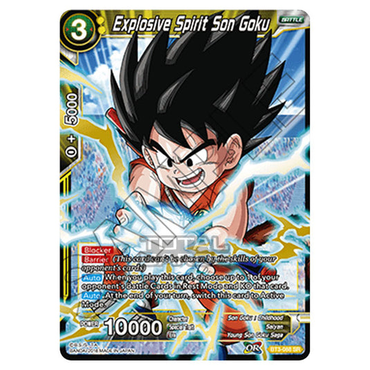 Dragon Ball Super - B03 - Cross Worlds - Explosive Spirit Son Goku - BT3-088