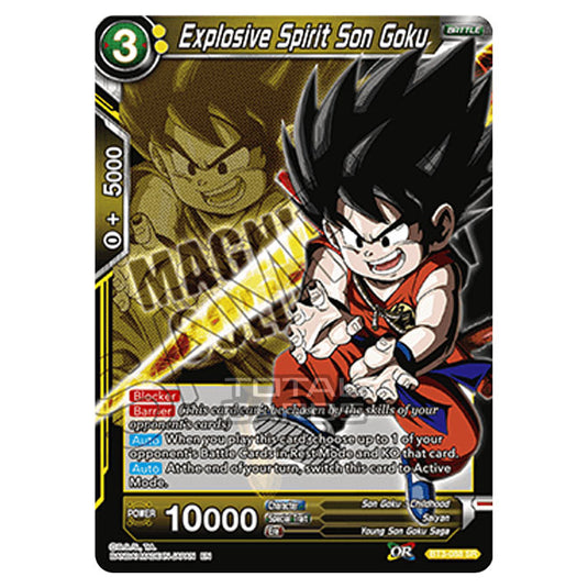 Dragon Ball Super - B03 - Cross Worlds - Explosive Spirit Son Goku - BT3-088_PR