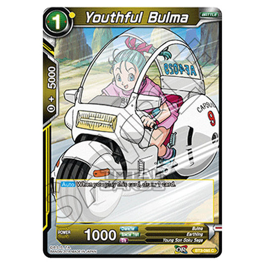 Dragon Ball Super - B03 - Cross Worlds - Youthful Bulma - BT3-095