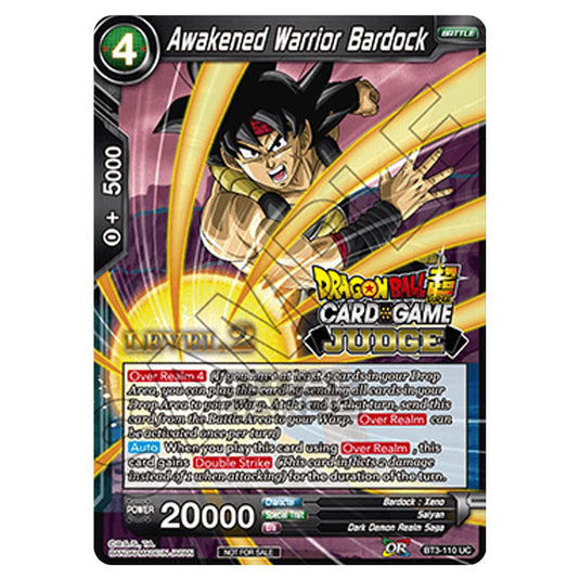 Dragon Ball Super - B03 - Cross Worlds - Awakened Warrior Bardock - BT3-110_PR02