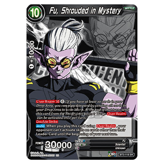 Dragon Ball Super - B03 - Cross Worlds - Fu, Shrouded in Mystery - BT3-118_PR