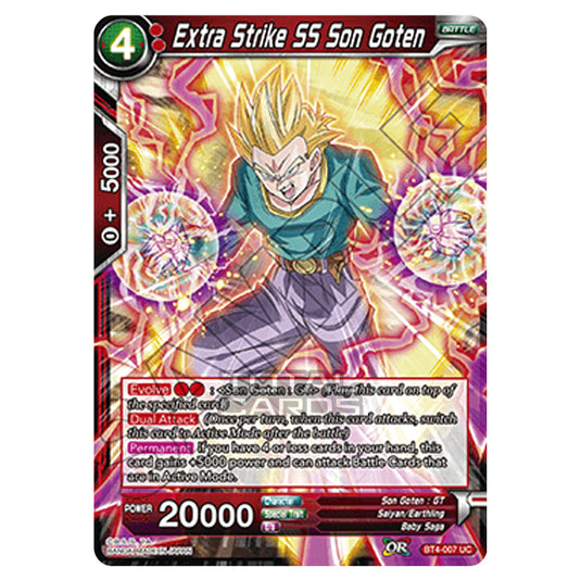 Dragon Ball Super - B04 - Colossal Warfare - Extra Strike SS Son Goten - BT4-007