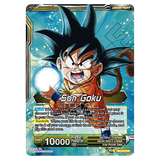 Dragon Ball Super - B04 - Colossal Warfare - Son Goku - BT4-072