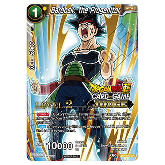 Dragon Ball Super - B04 - Colossal Warfare - Bardock, the Progenitor - BT4-073_PR02