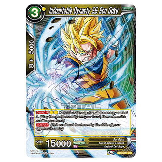 Dragon Ball Super - B04 - Colossal Warfare - Indomitable Dynasty SS Son Goku - BT4-077