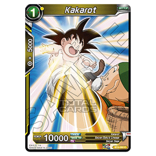 Dragon Ball Super - B04 - Colossal Warfare - Kakarot - BT4-082