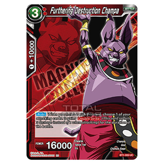 Dragon Ball Super - B01 - Galactic Battle - Furthering Destruction Champa - BT1-005_PR03