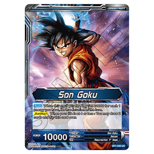 Dragon Ball Super - B01 - Galactic Battle - Son Goku - BT1-030