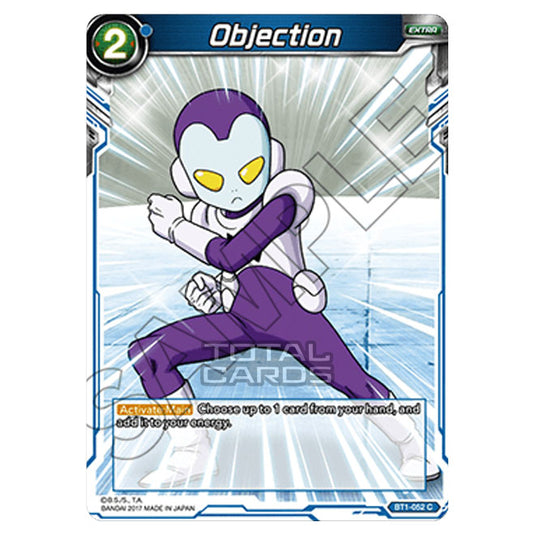 Dragon Ball Super - B01 - Galactic Battle - Objection - BT1-052