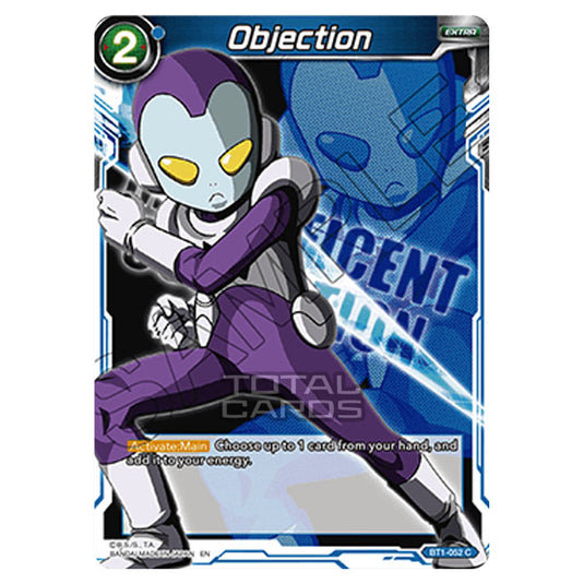 Dragon Ball Super - B01 - Galactic Battle - Objection - BT1-052_PR03