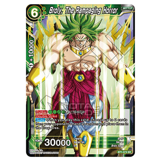 Dragon Ball Super - B01 - Galactic Battle - Broly, The Rampaging Horror - BT1-073