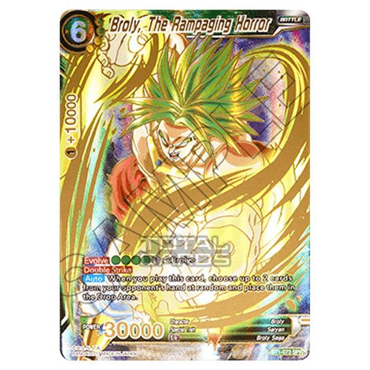 Dragon Ball Super - B01 - Galactic Battle - Broly, The Rampaging Horror - BT1-073_SPR