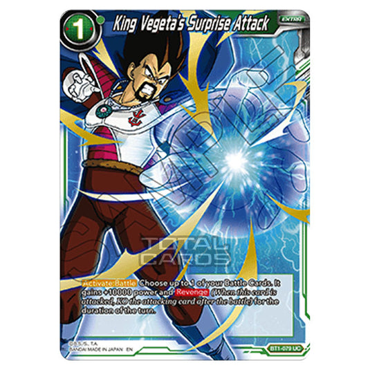 Dragon Ball Super - B01 - Galactic Battle - King Vegeta's Surprise Attack - BT1-079_PR