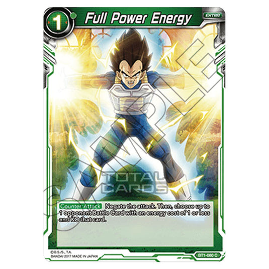 Dragon Ball Super - B01 - Galactic Battle - Full Power Energy - BT1-080