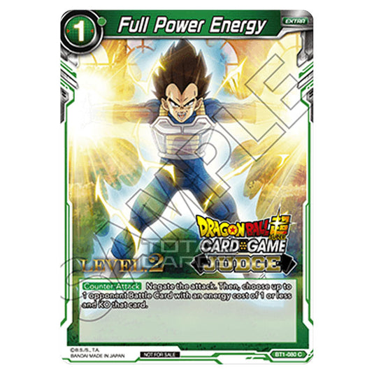 Dragon Ball Super - B01 - Galactic Battle - Full Power Energy - BT1-080_PR02