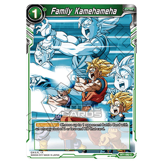 Dragon Ball Super - B01 - Galactic Battle - Family Kamehameha - BT1-082