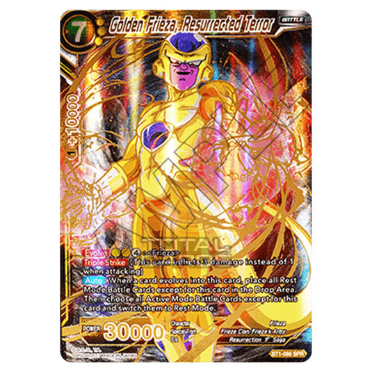 Dragon Ball Super - B01 - Galactic Battle - Golden Frieza, Resurrected Terror - BT1-086_SPR