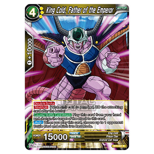 Dragon Ball Super - B01 - Galactic Battle - King Cold, Father of the Emperor - BT1-091