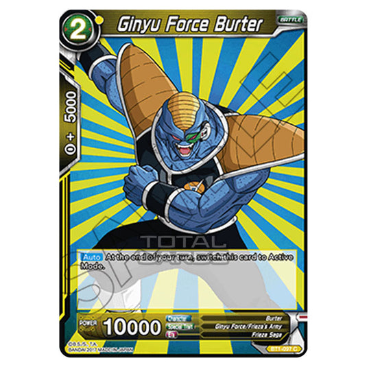 Dragon Ball Super - B01 - Galactic Battle - Ginyu Force Burter - BT1-097