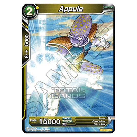 Dragon Ball Super - B01 - Galactic Battle - Appule - BT1-102