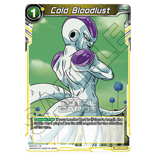 Dragon Ball Super - B01 - Galactic Battle - Cold Bloodlust - BT1-107