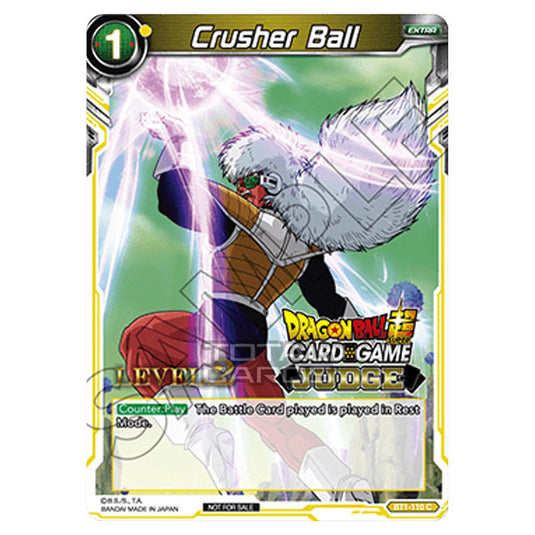 Dragon Ball Super - B01 - Galactic Battle - Crusher Ball - BT1-110_PR02