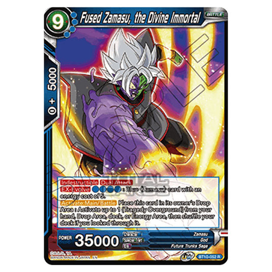 Dragon Ball Super - B10 - Unison Warrior Series - Rise of the Unison Warrior - Fused Zamasu, the Divine Immortal - BT10-052