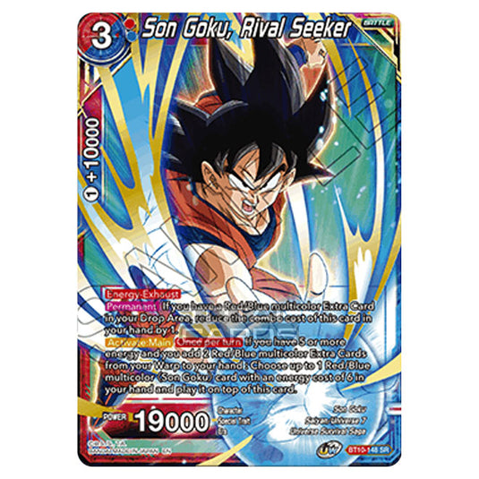 Dragon Ball Super - B10 - Unison Warrior Series - Rise of the Unison Warrior - Son Goku, Rival Seeker - BT10-148