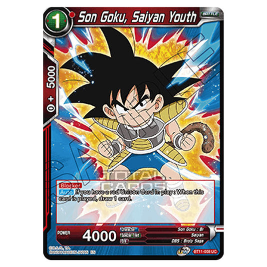 Dragon Ball Super - B11 - Vermilion Bloodline - Son Goku, Saiyan Youth - BT11-008