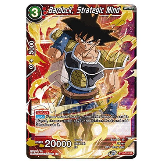 Dragon Ball Super - B11 - Vermilion Bloodline - Bardock, Strategic Mind - BT11-025