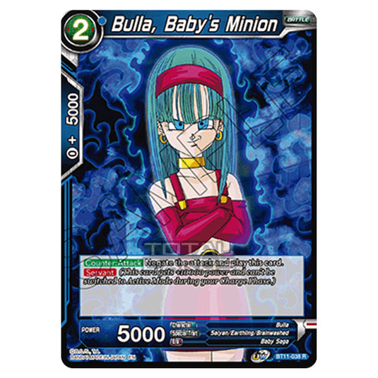 Dragon Ball Super - B11 - Vermilion Bloodline - Bulla, Baby's Minion - BT11-038