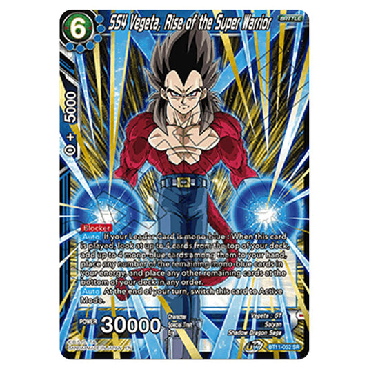 Dragon Ball Super - B11 - Vermilion Bloodline - SS4 Vegeta, Rise of the Super Warrior - BT11-052