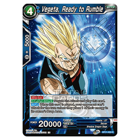 Dragon Ball Super - B11 - Vermilion Bloodline - Vegeta, Ready to Rumble - BT11-053