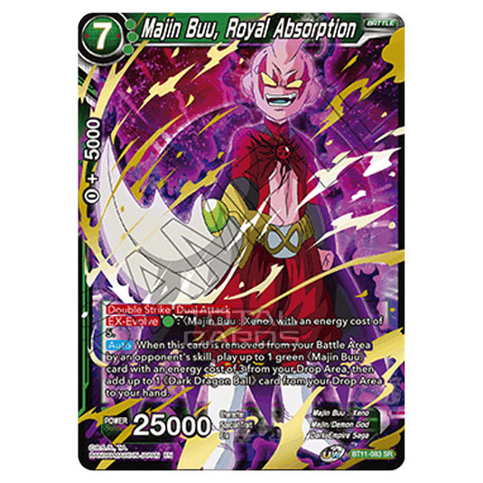 Dragon Ball Super - B11 - Vermilion Bloodline - Majin Buu, Royal Absorption - BT11-083