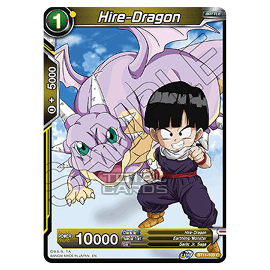 Dragon Ball Super - B11 - Vermilion Bloodline - Hire-Dragon - BT11-103