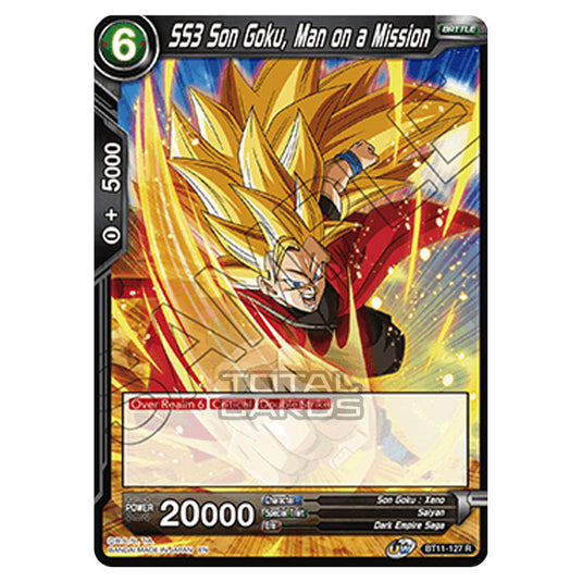 Dragon Ball Super - B11 - Vermilion Bloodline - SS3 Son Goku, Man on a Mission - BT11-127