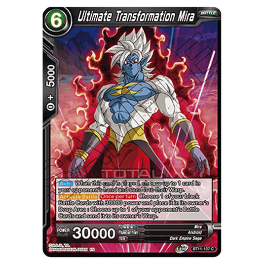 Dragon Ball Super - B11 - Vermilion Bloodline - Ultimate Transformation Mira - BT11-137