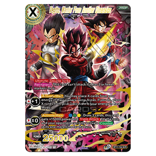 Dragon Ball Super - B11 - Vermilion Bloodline - Vegito, Warrior From Another Dimension - BT11-154